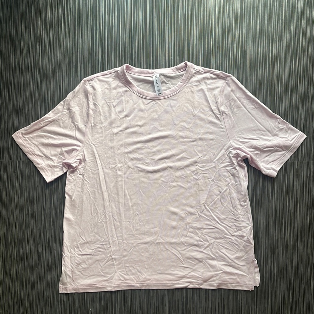 Athleta Shirt - Light Pink Size XXS